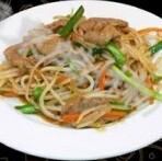 Stir-fried chives and offal