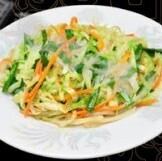 Fried vegetables