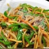 Blue pepper meat