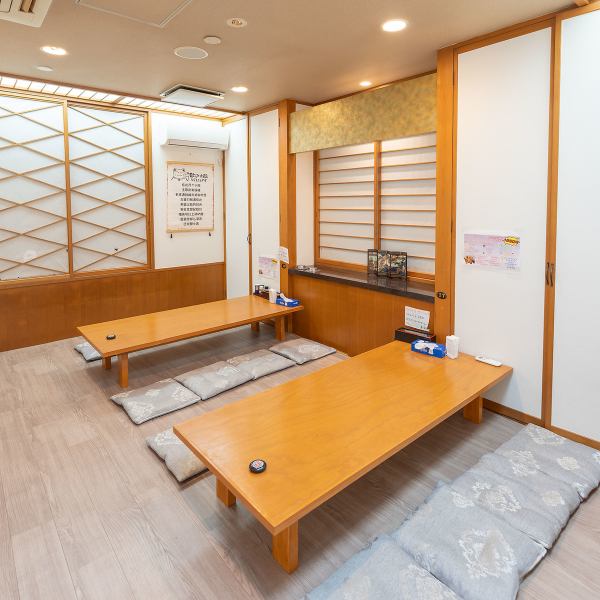 少人数から大人数まで対応可能！ご友人やご家族でのお食事、大規模宴会などに最適です◎人数のご相談など、お気軽にご連絡ください。