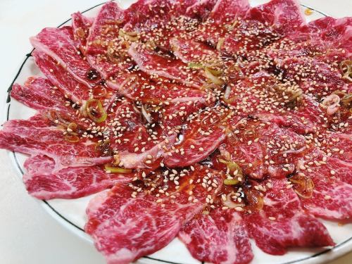 和牛ツラミ肉！旨味が強く味わい深いお肉です。