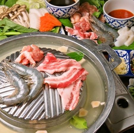 [The best of yakiniku and shabu-shabu!] The hot pot of Mugata! If you make a reservation in advance, you can prepare it early!
