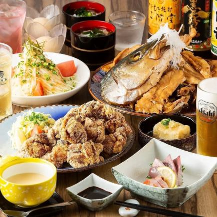 【お勧め】旬風亭いち推しのお料理と120分飲み放題付きおまかせコース4400円（税込）