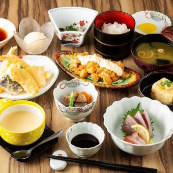 [Popular/Cooking only] Shunpuutei Omakase course with popular menus 3,300 yen (tax included)