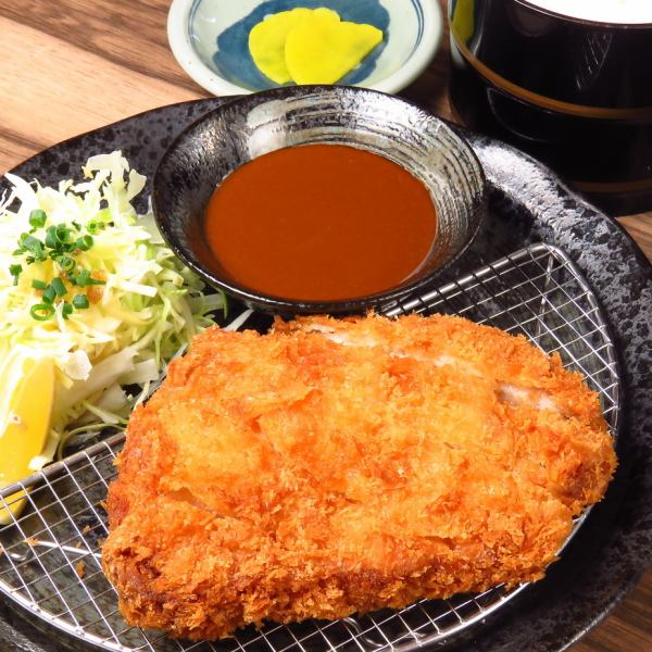 Tonkatsu set meal! Many standard set meal menus! You can find your favorite dish!