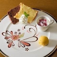 Popular dessert plate♪