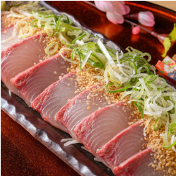 九州胡麻カンパチ~自家製胡麻醤油