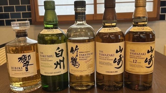 地酒とプレミアムウィスキー◆季節ごとに変わる多彩なメニュー♪