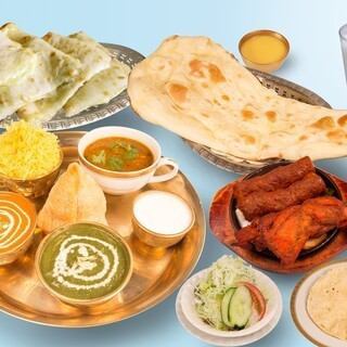 Abundant 11 dishes! Very good value ☆ [Maharaja course] 2,968 yen♪