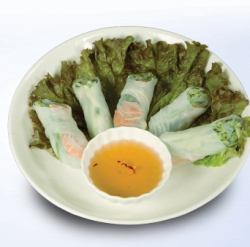 Raw spring roll