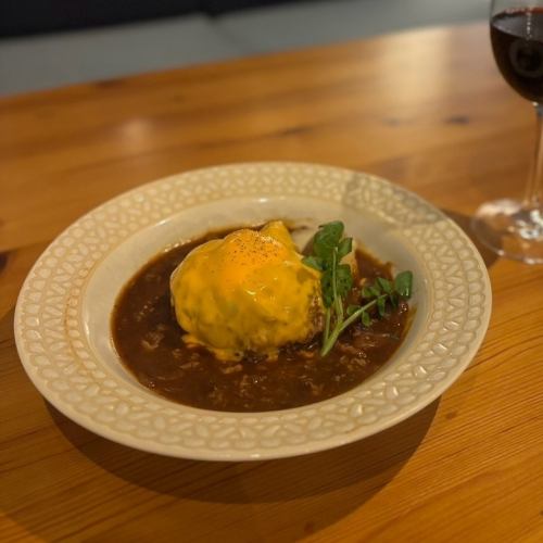 デミグラス煮込みハンバーグ