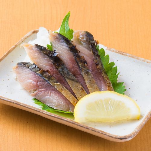 〆さば刺し