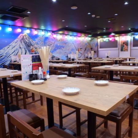 This is a popular Japanese izakaya! Up to 130 banquets! Up to 270 seats!