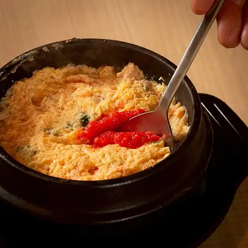 ふわふわケランチム(韓国風茶碗蒸し)