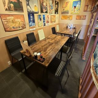 貸切は10名様~からご利用いただけます!カウンター席も合わせれば、店内で最大20名様までお入り頂けます!人数等お気軽にご相談ください♪