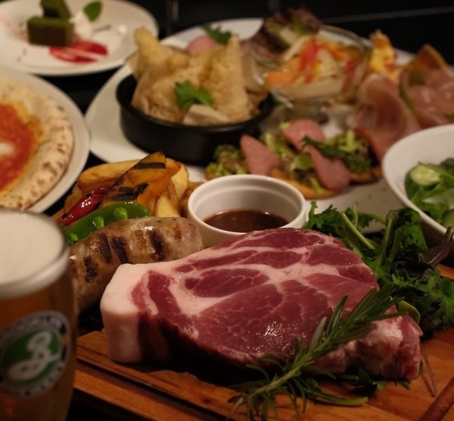 2H飲み放題付コースは4,500円～6,500円♪女子会、歓迎会、送別会などの幅広いシーンでご利用可能です☆