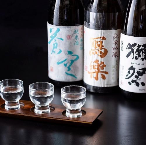 日本酒にこだわりあり！