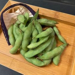 ゆがきたて枝豆