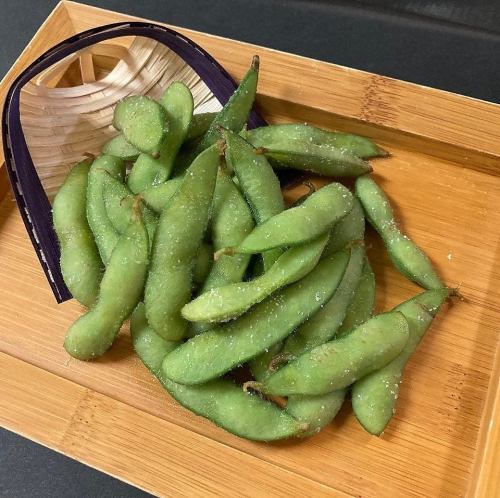 ゆがきたて枝豆