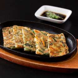 ニラのチヂミ