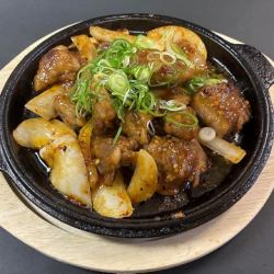 中落ちカルビ鉄板焼き