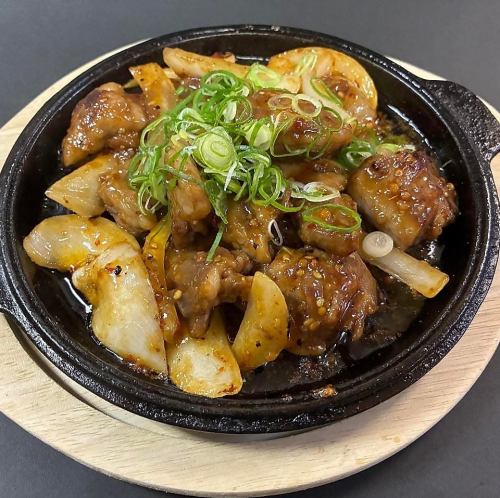 中落ちカルビ鉄板焼き