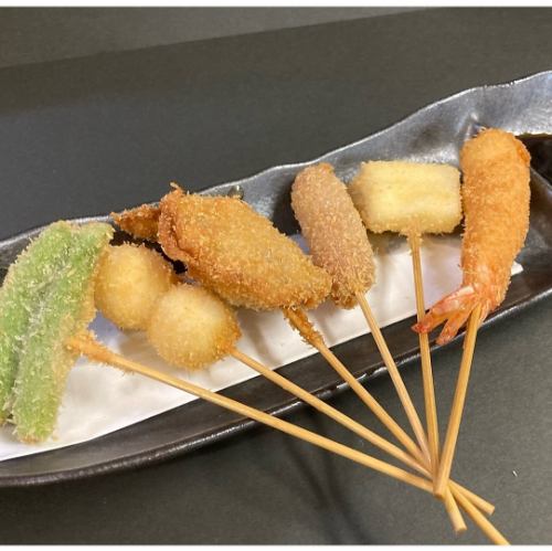 串カツの盛り合わせ（6本）