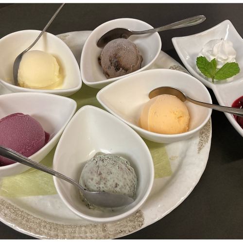 デザート全部のせ