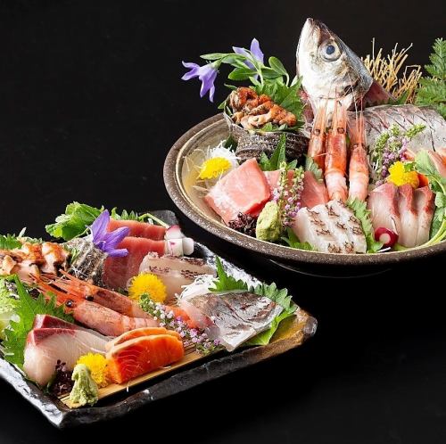 【鮮度抜群】職人の目利きが光る！お造り盛り合わせ