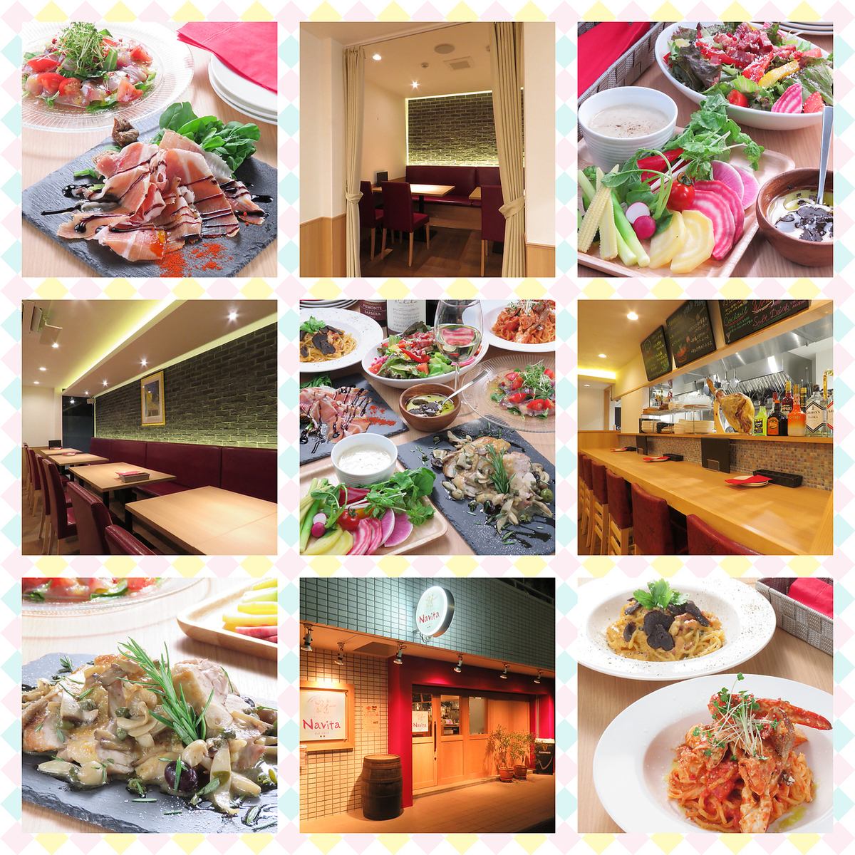 Perfect for families♪Private room for 2 to 8 people☆Up to 24 people for a private party◎Party cooking course available