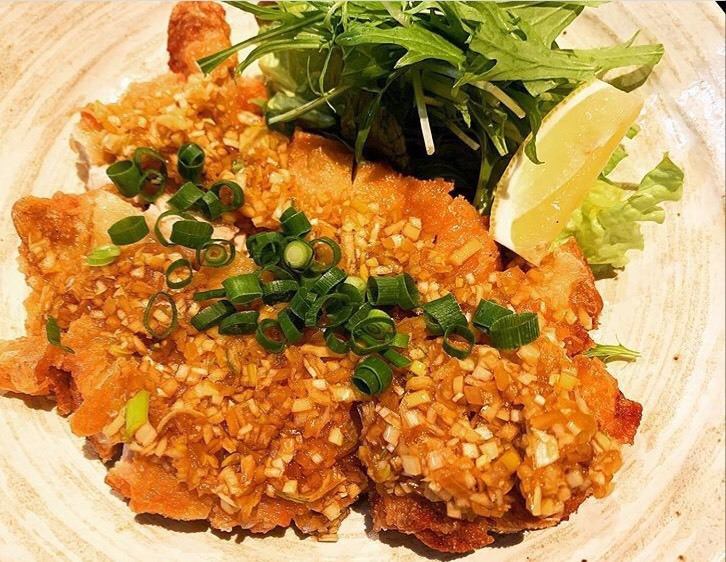 Taketori's signature dish! Deep-fried Yurin chicken thigh!