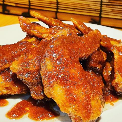 《Recommended》~Deep-fried chicken wings with special sweet sauce~