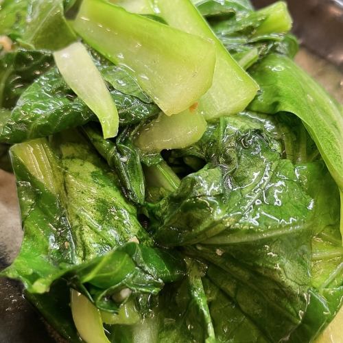 [Standard] Stir-fried green vegetables with salt