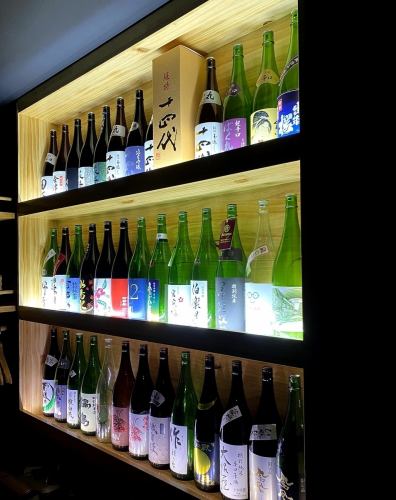 Banquet course where you can drink rare sake