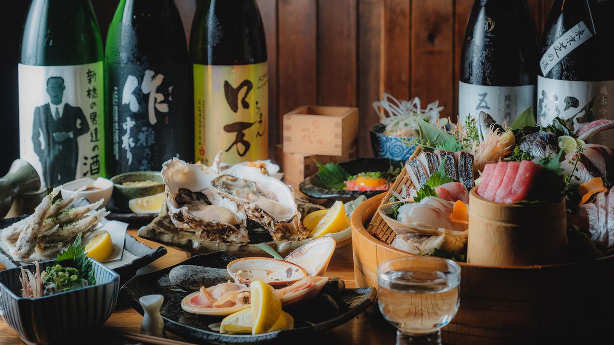 [Banquets are also welcome] Reasonably priced fish dishes and more than 30 kinds of sake that are particular about purchasing ♪