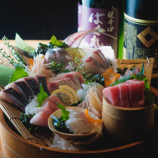 Outstanding freshness! Assortment of 5 kinds of sashimi