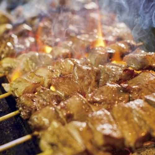 Fresh yakitori made by hand every morning!