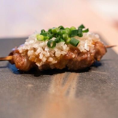 せせり（味噌と葱）