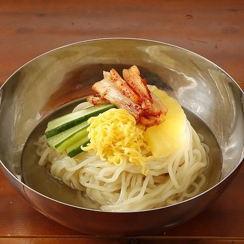 We are particular about noodles and soup! Morioka cold noodles
