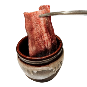 壺漬け長い味噌牛タン