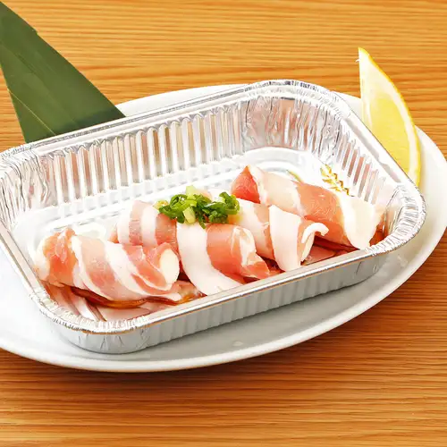 モッツァレラチーズの肉巻き