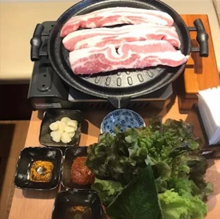 【サムギョプサルコース！】海鮮チヂミ食べ放題！生ビールOK！120分飲み放題コース6,500円(税込)