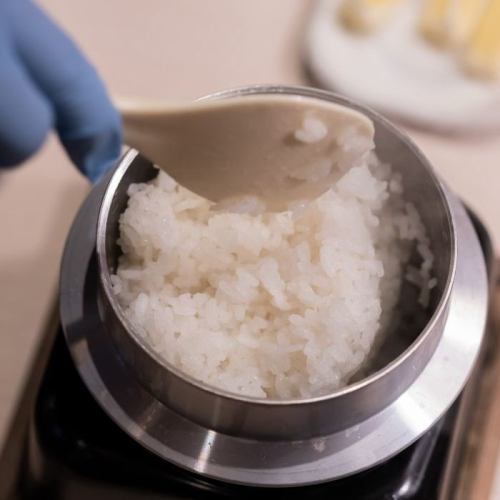 釜炊き銀シャリご飯 1合