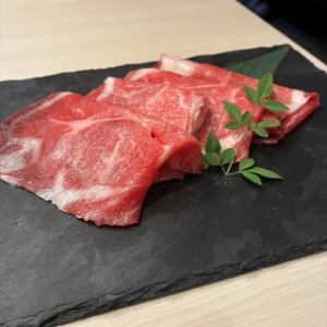 延寿牛の肩ロース焼しゃぶ