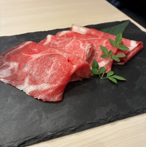 延寿牛の肩ロース焼しゃぶ