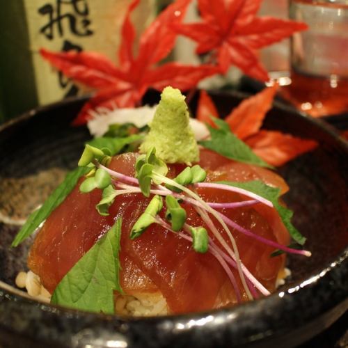 Harako rice / pickled tuna bowl