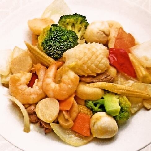Happosai/Szechuan-style fish stew