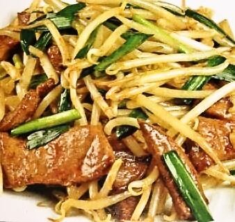Szechuan szechuan and pork stir-fry