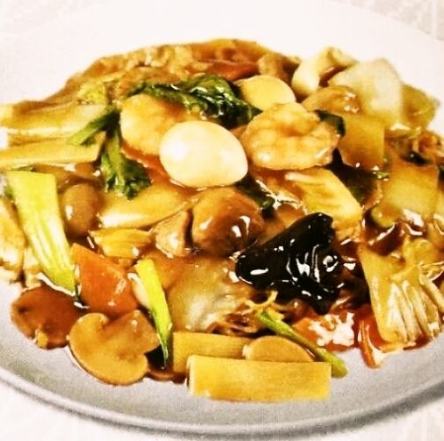 Gomoku Ankake Yakisoba / Dandan Noodles / Black Dandan Noodles / Vegetable Tongue Noodles / Taiwanese Ramen