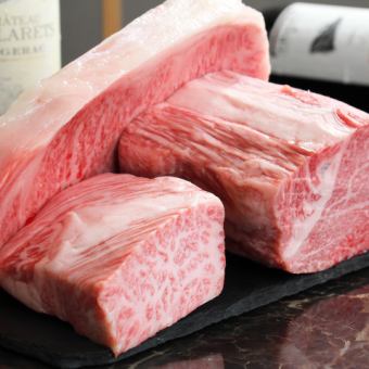 【90分飲み放題付】料理長おまかせ黒毛和牛焼肉コース税込6000円